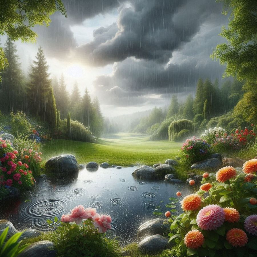 Don’t Be Angry with the Rain; It Simply Does Not Know How to Fall&nbsp;Upwards