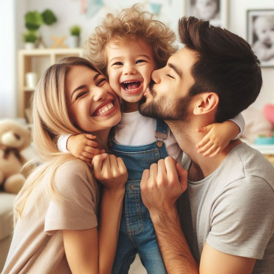 The Power of Hugs and Kisses in Baby’s&nbsp;Development