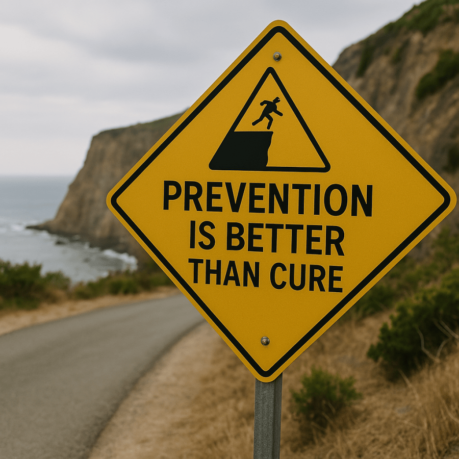 Prevention is Better Than Cure: A Lesson for&nbsp;Life